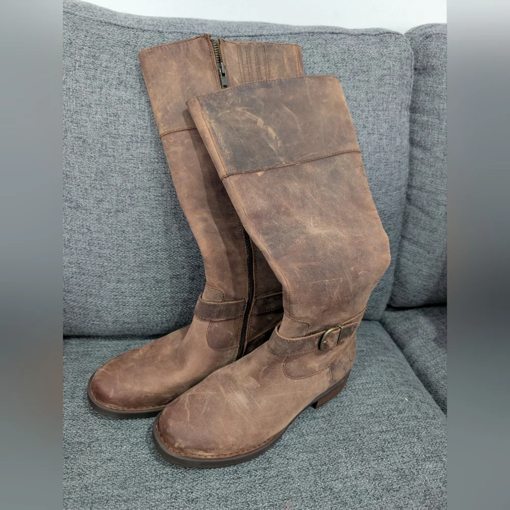 Born Braydon II Women's Brown Leather Boots